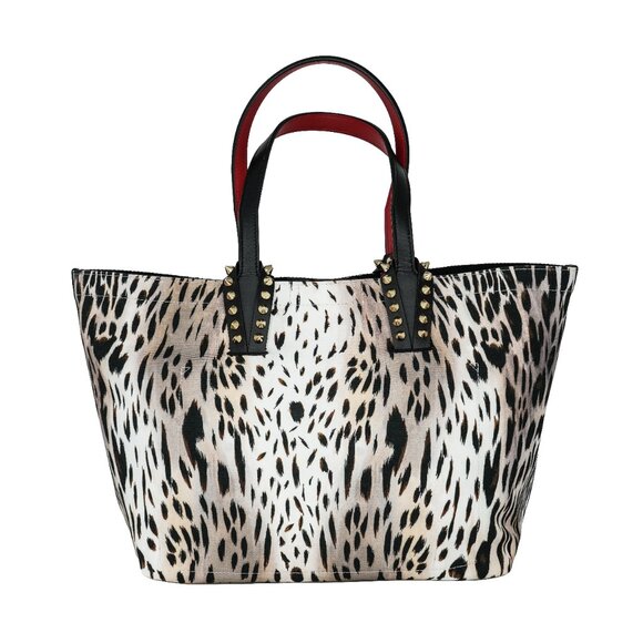 Christian Louboutin Cabata Gigi Canvas Small Tote - Picture 3 of 9